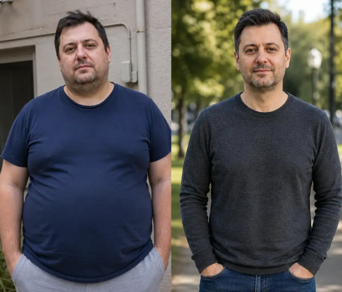 Før og Efter RetaFit - Mads M.